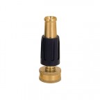 BRASS ADJUSTABLE NOZZLE WITH TPR GRIP B1107P